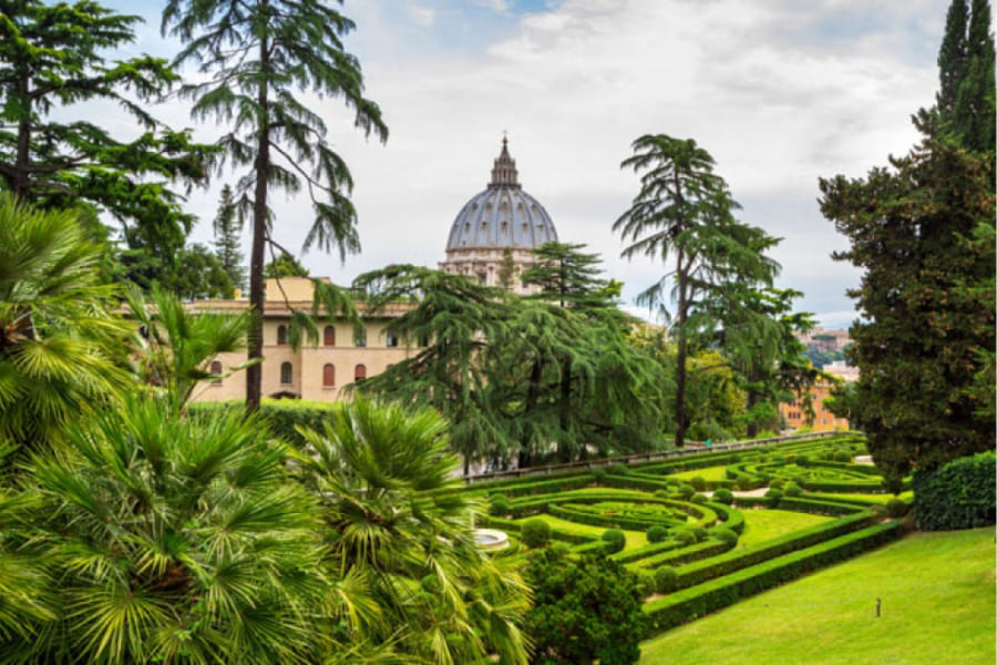 Vatican gardens picture
